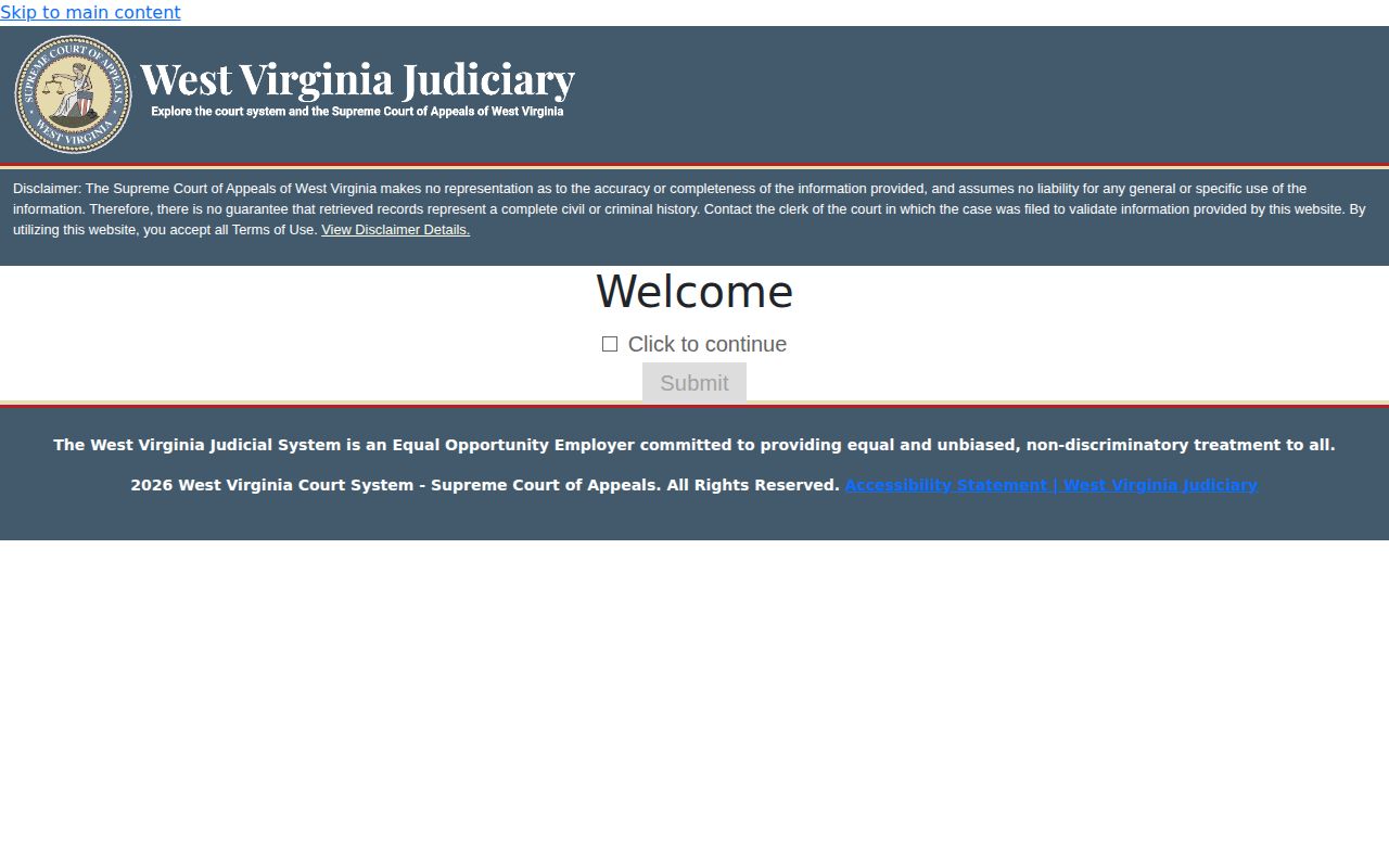McDowell County release record name and case search screen